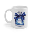 1920 Blue Ribbon Ceramic Coffee Cup - Sweet Scent of Sisterhood Mug