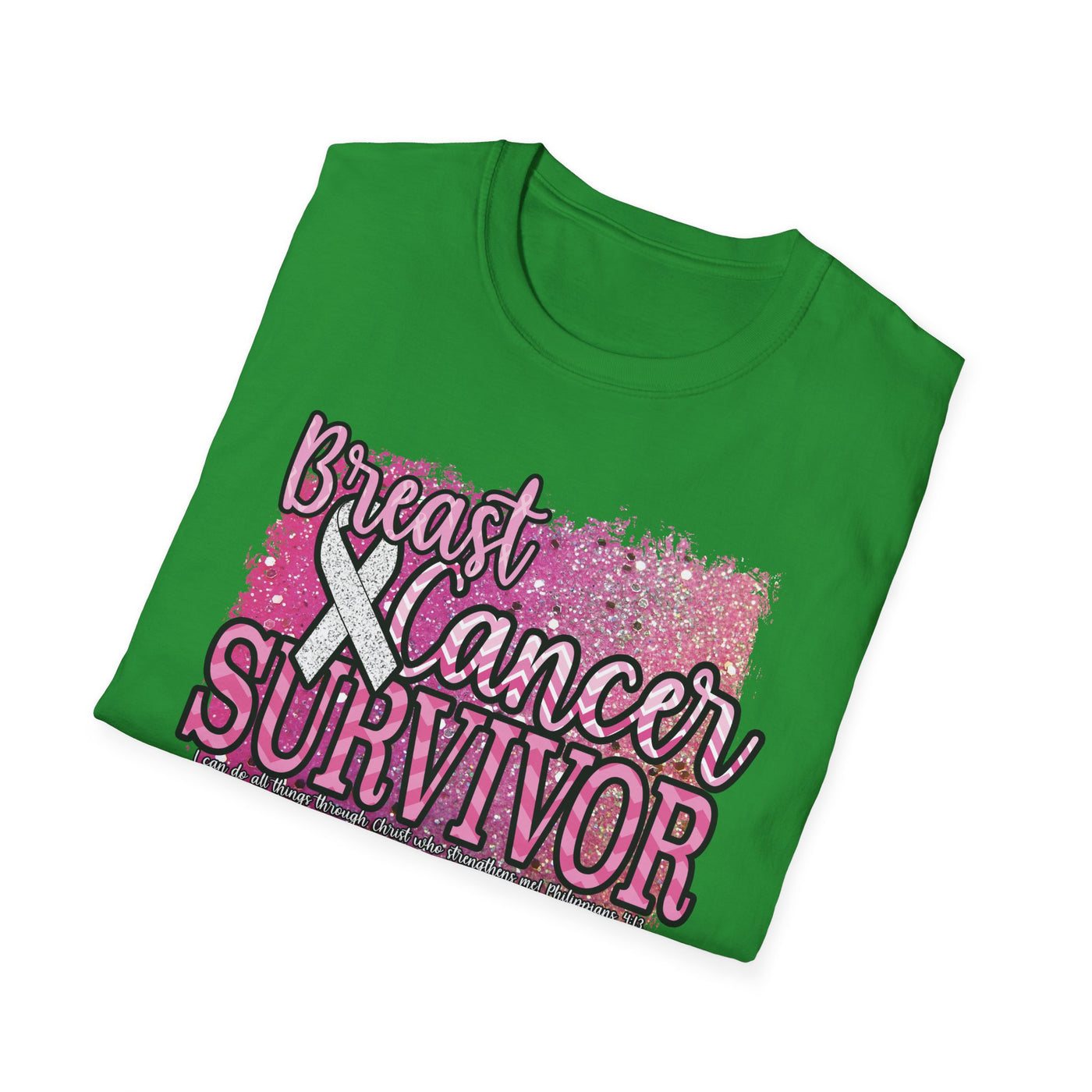 Empowered Survivor | Breast Cancer Awareness T-shirt for Women