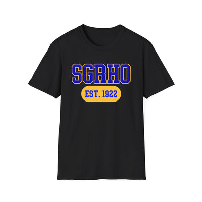 Bold SGRHO T-Shirt – Sigma Gamma Rho Sorority Inspired | EST. 1922 Greek Apparel