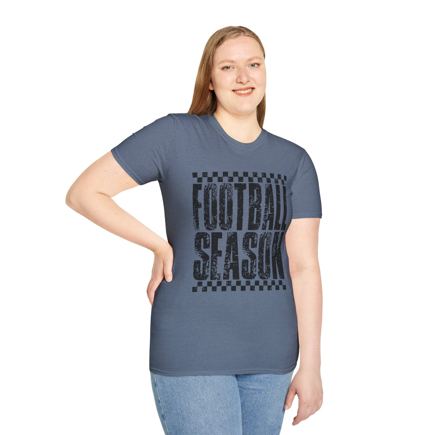 Game day outfit idea with Football Season shirt