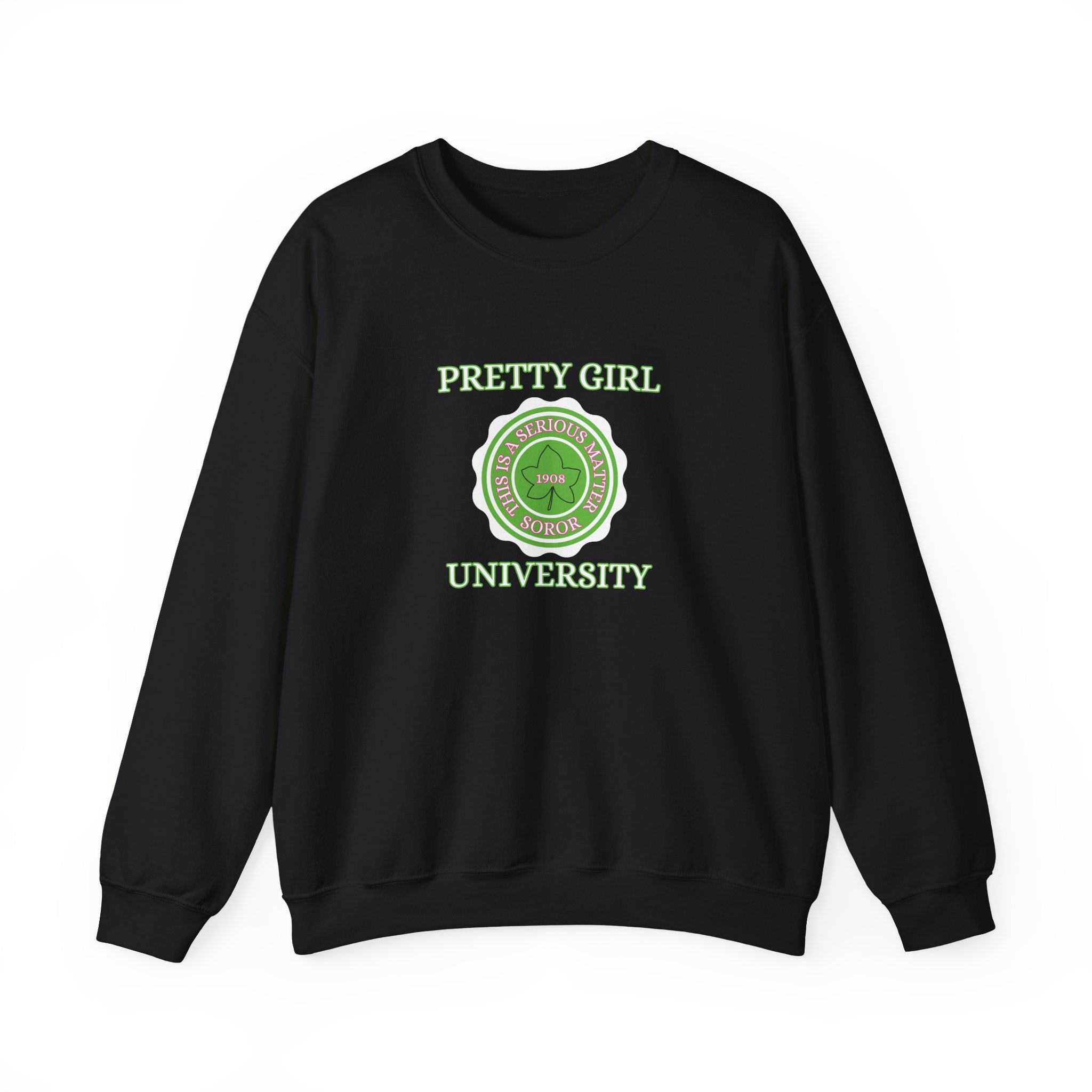 Pretty Girl University Sweatshirt | Elegant Sorority-Inspired Fall Fashion
