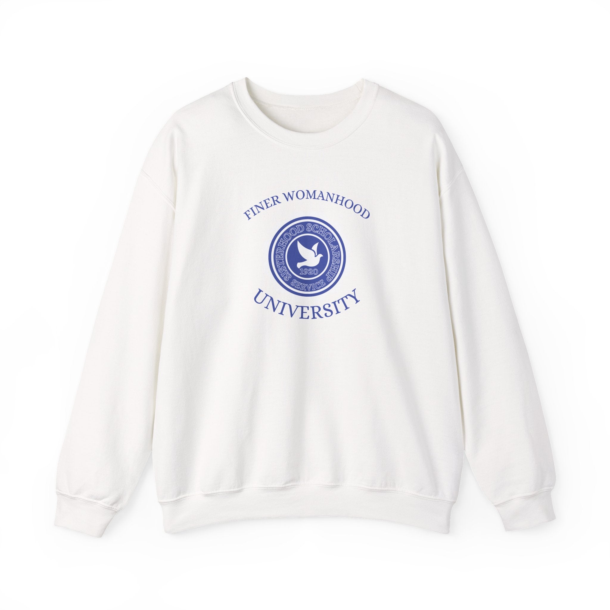 Finer Womanhood University Sweatshirt | Sophisticated Sorority-Inspired Streetwear