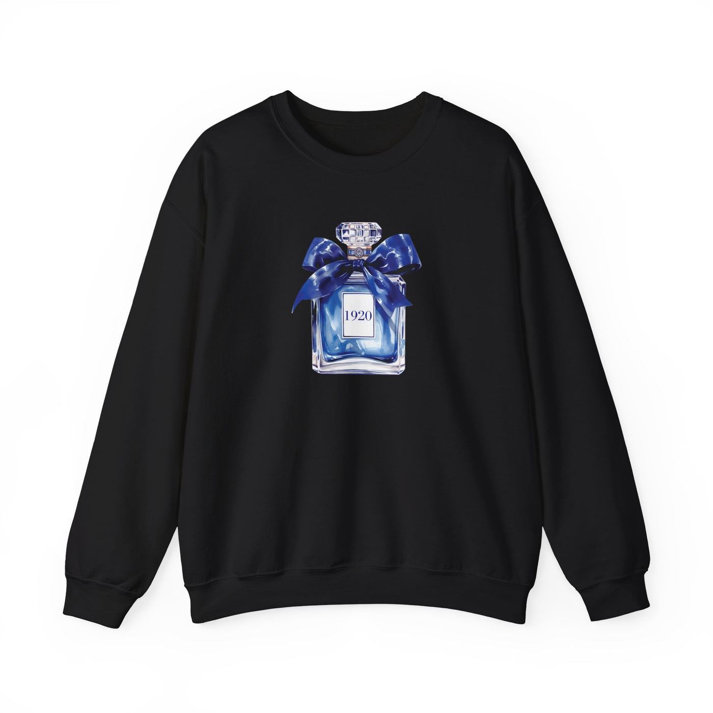 1920 Inspired Perfume Bottle Sweatshirt | Elegant Sorority-Inspired Fashion