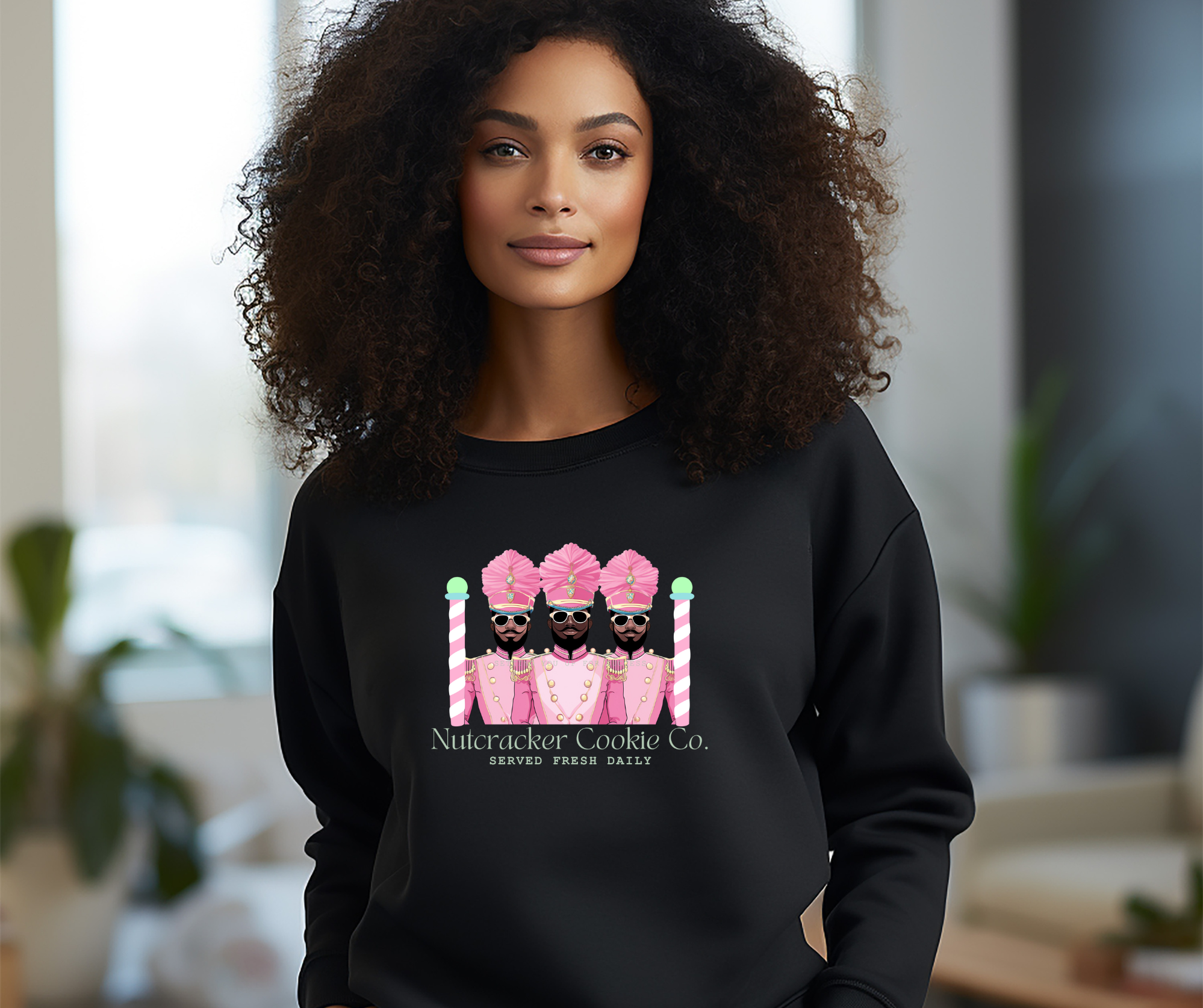 Christmas Nutcracker Cookie Company Sweatshirt