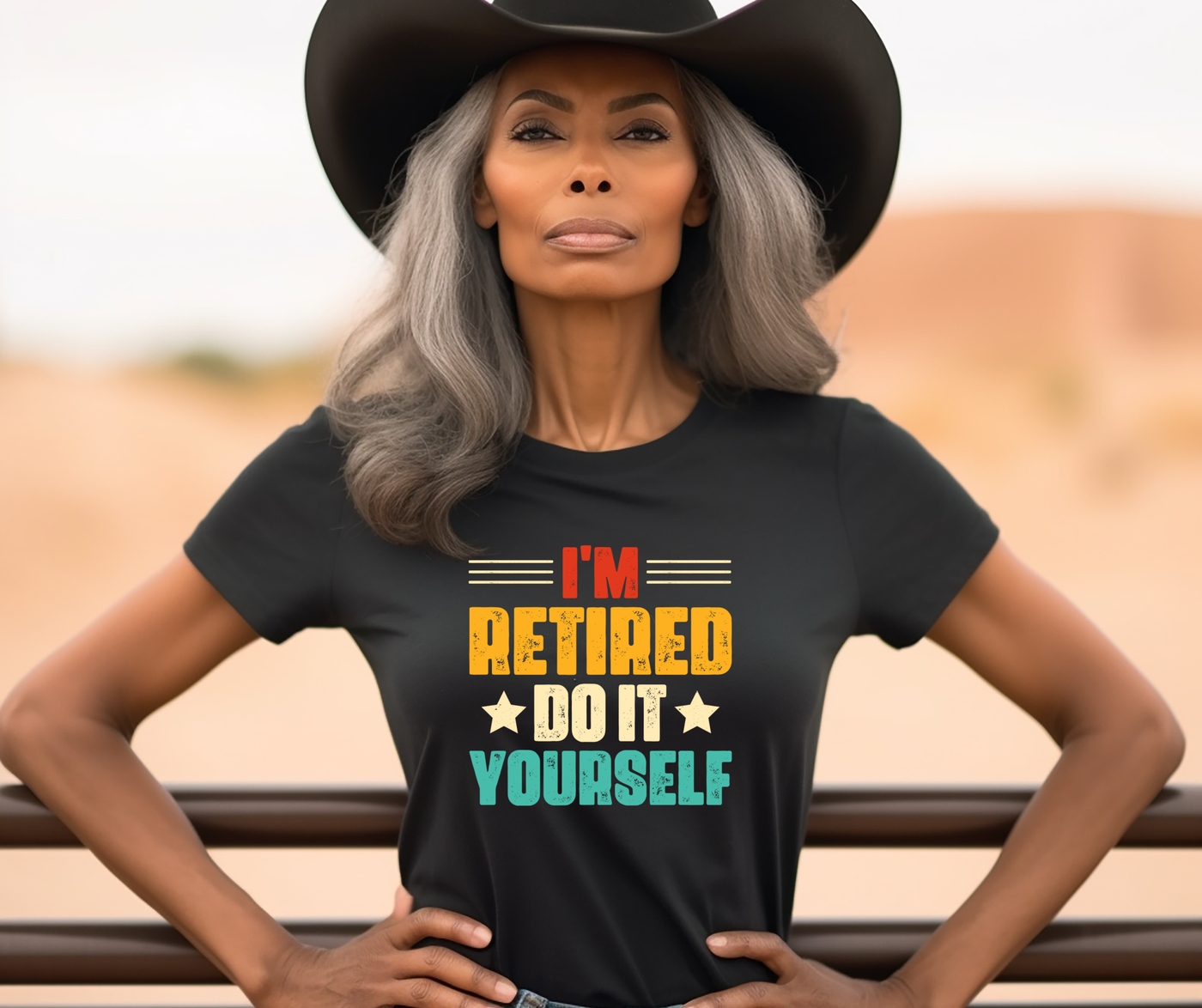 "I'm Retired, Do It Yourself" T-Shirt – Funny Unisex Retirement Gift | Bold & Relatable Design