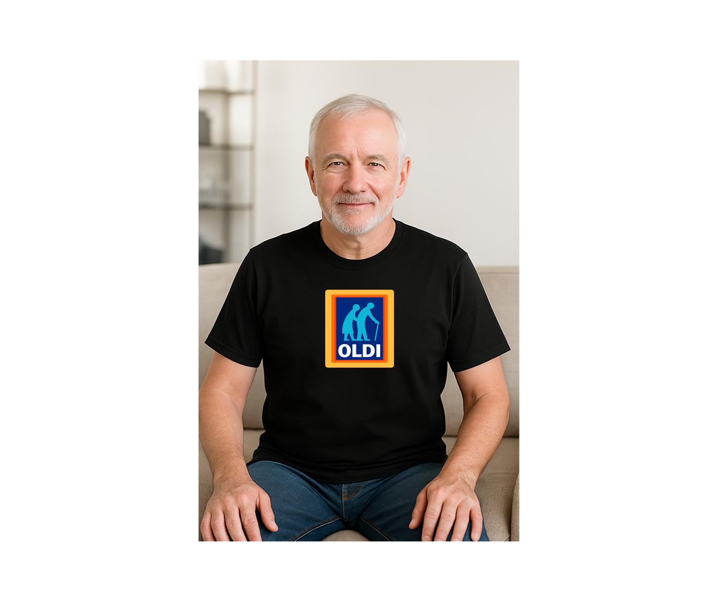 “OLDI” Parody T-Shirt – The Perfect Tee for the Legends Still Kickin'! 🎉
