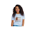 Fall-inspired tee featuring a faith-based message about change, perfect for autumn outings.