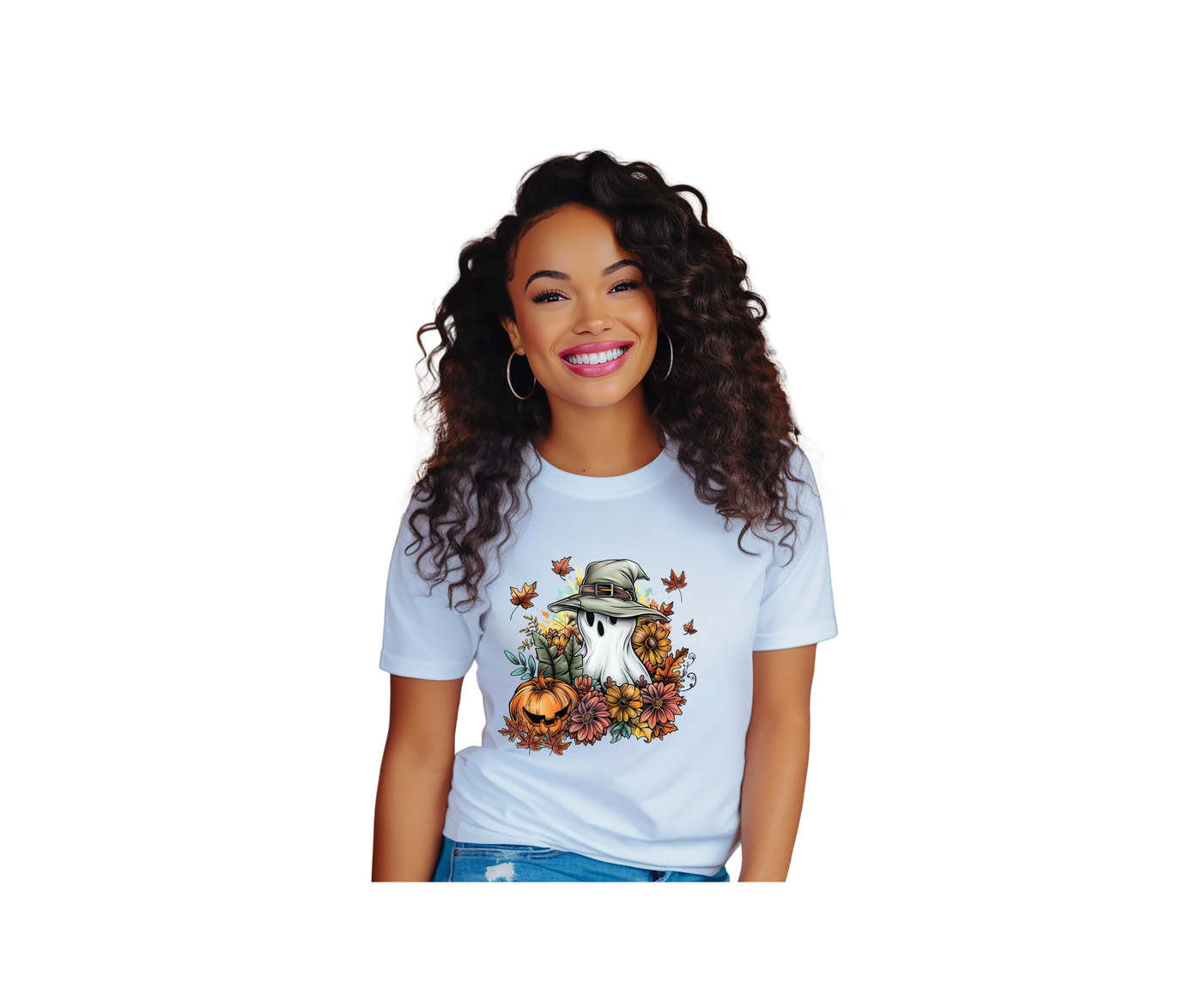 Fall Ghost Vibes Tee – Cozy, Cute & Fall-Ready