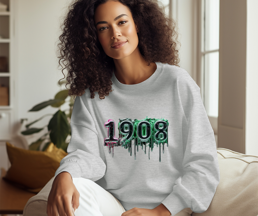 1908 Graffiti Sweatshirt | Empowered Women’s Greek Apparel
