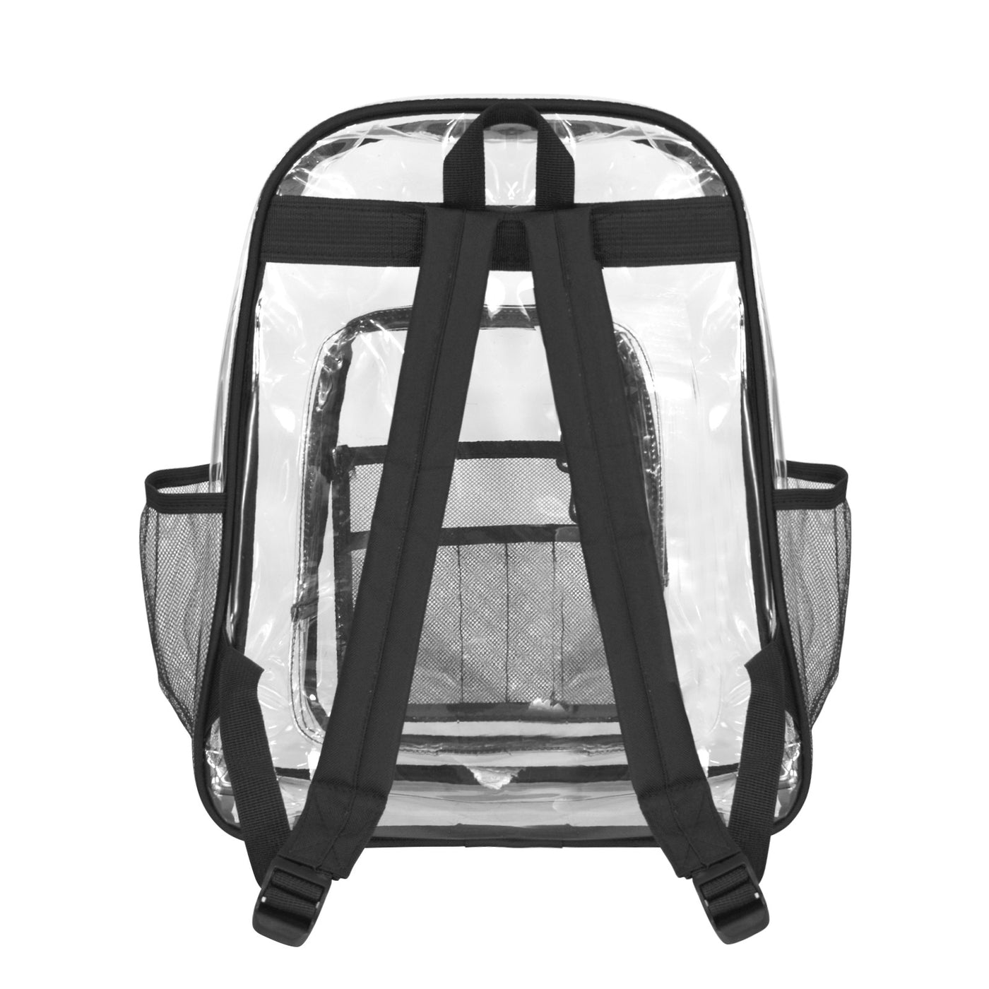 Custom Clear Backpack – Stylish & School-Approved with Personalized Front Panel 🌈✨