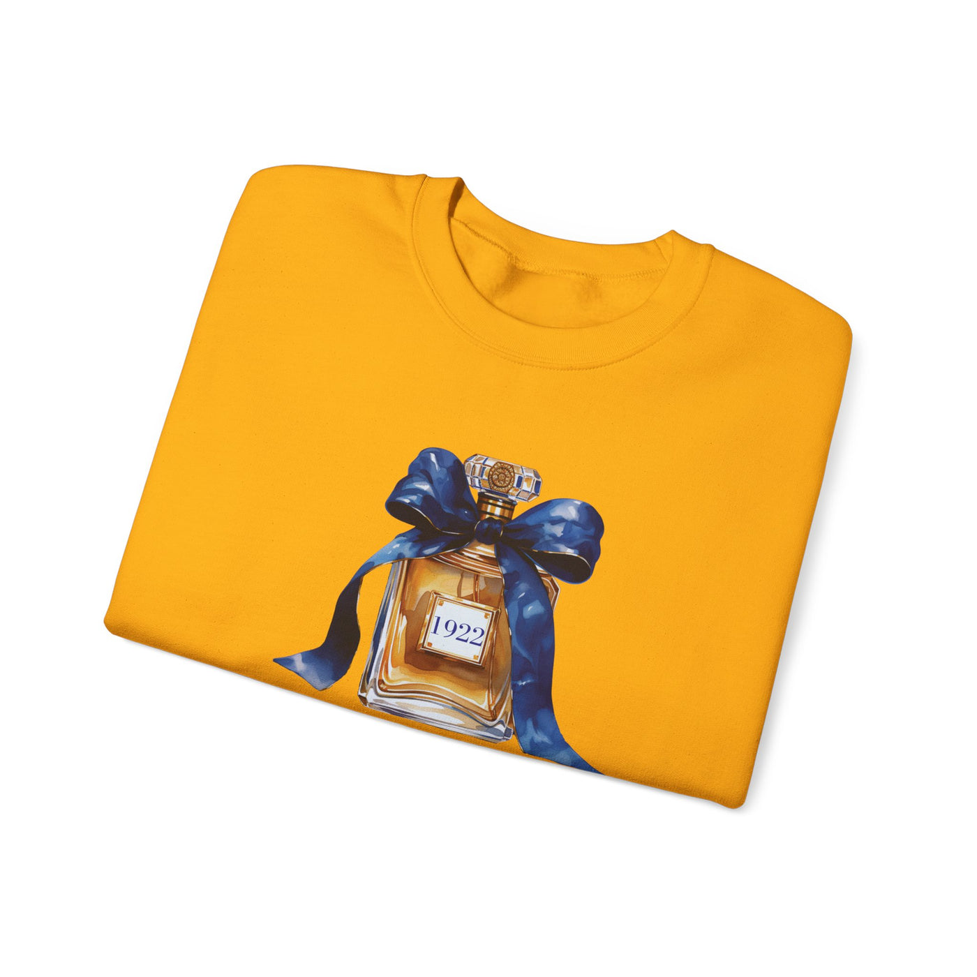 1922 Inspired Perfume Bottle Sweatshirt | Chic Sorority-Inspired Fall Fashion