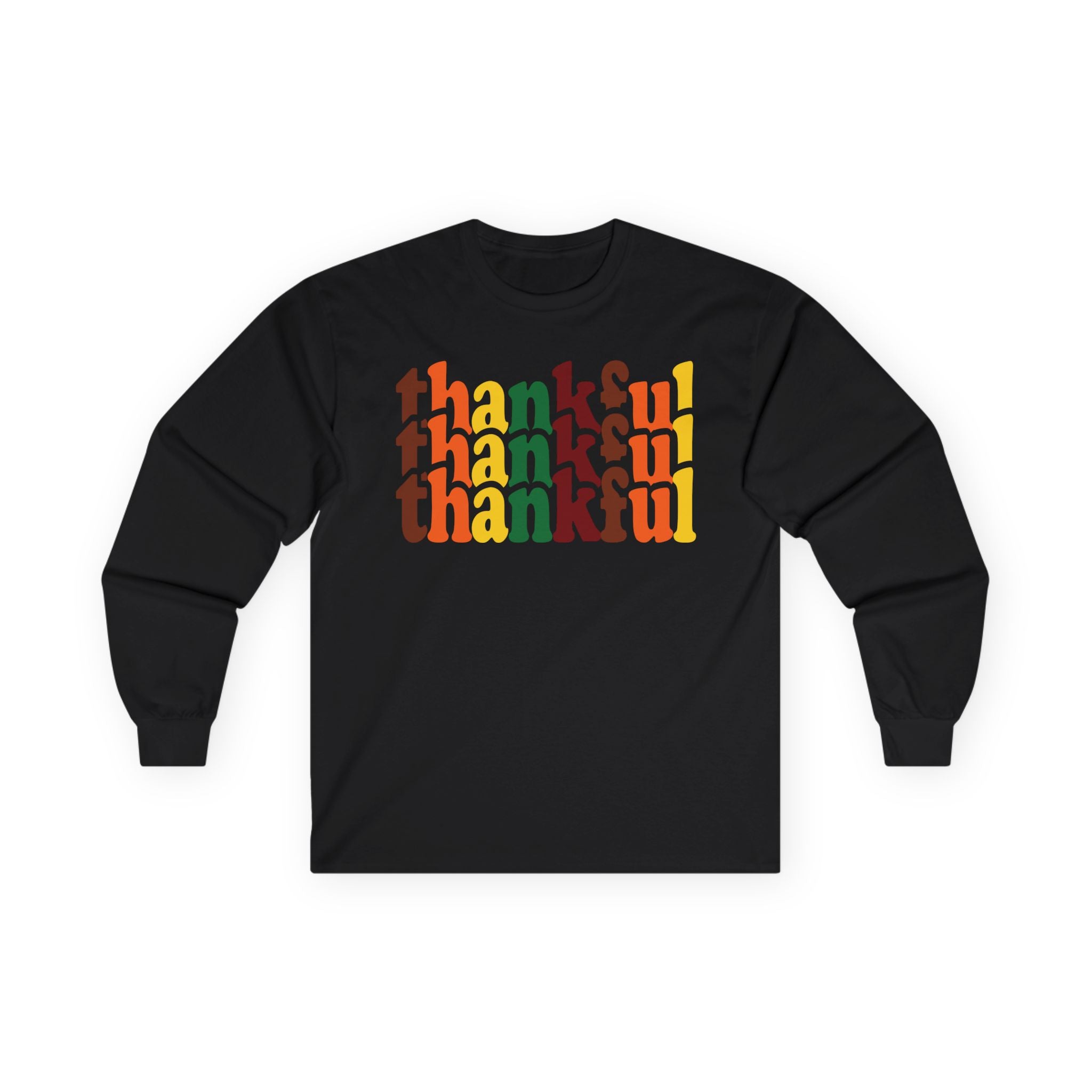 Thankful Long Sleeve Shirt – Cozy Fall Essential for Grateful Hearts