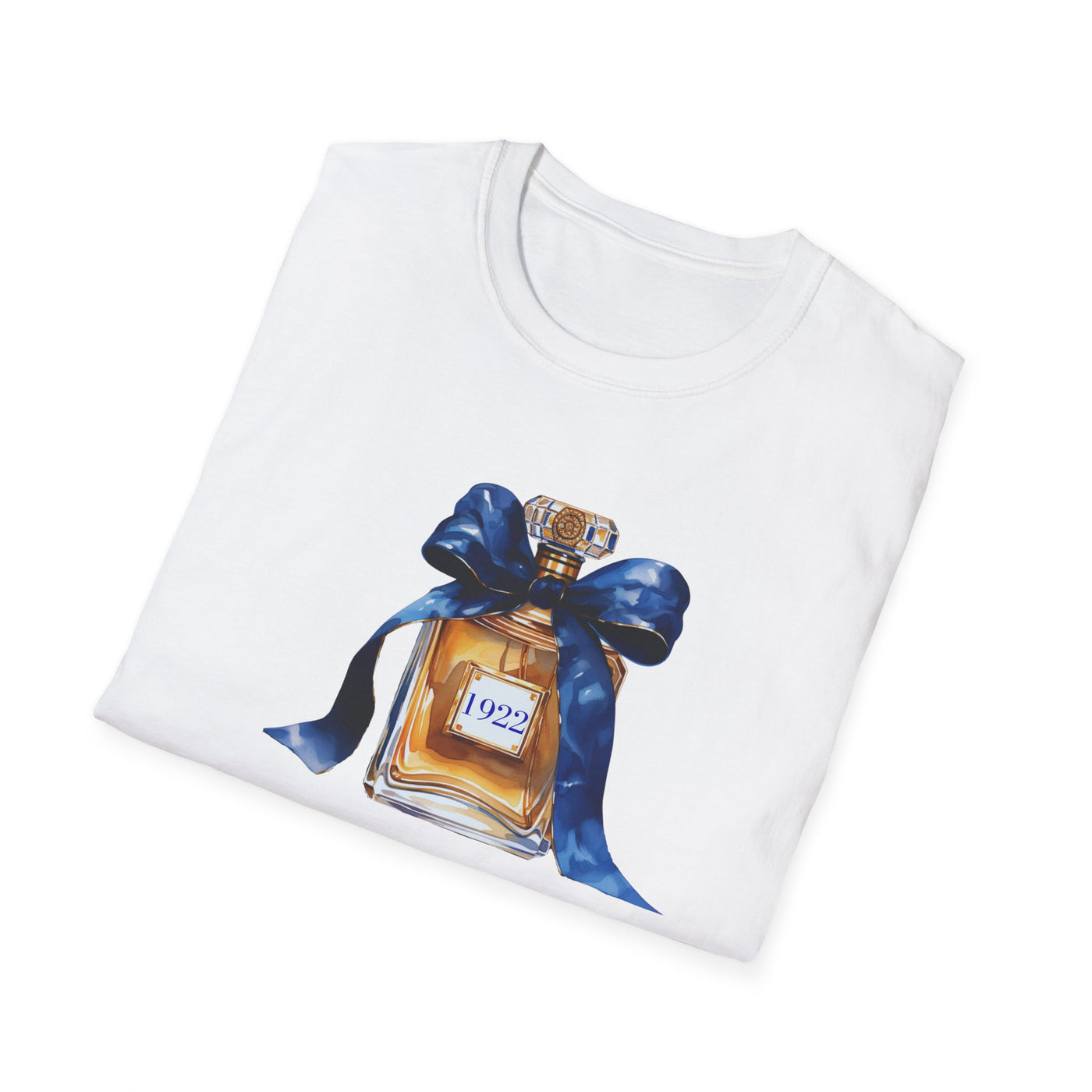 1922 Inspired Perfume Bottle T-Shirt | Elegant Sorority-Inspired Tee for Everyday Style
