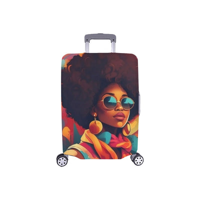 Custom Luggage Cover – Custom Photo Suitcase Protector for Travelers & College Move‑In