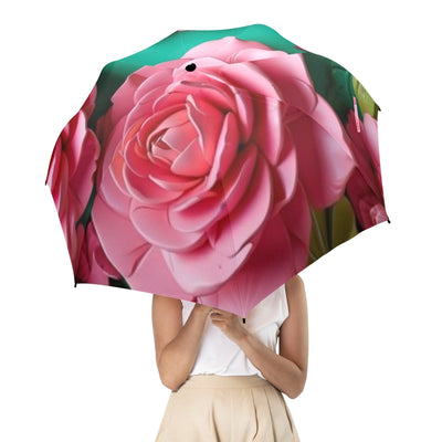 Custom Photo Umbrella – Personalized Rain Gear Semi-Automatic Foldable Umbrella