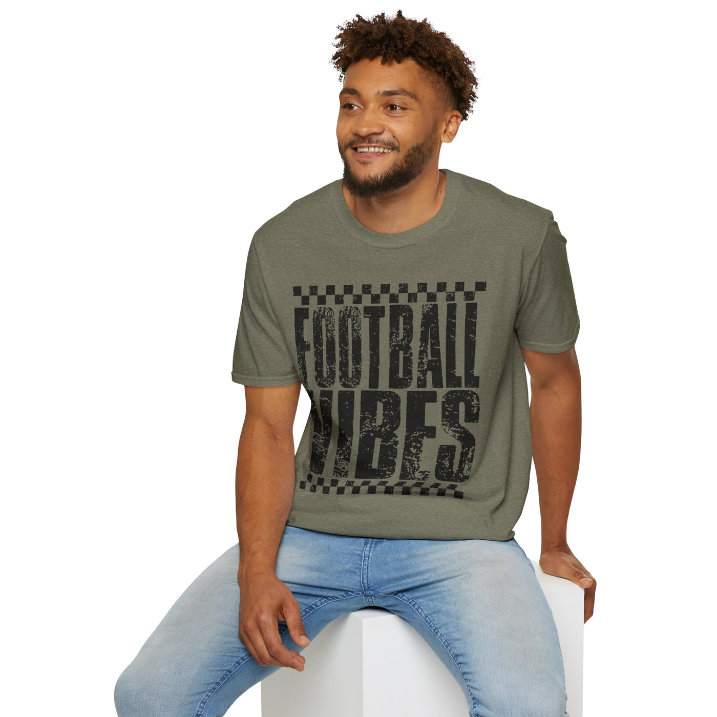 Game day outfit idea with Football Season shirt