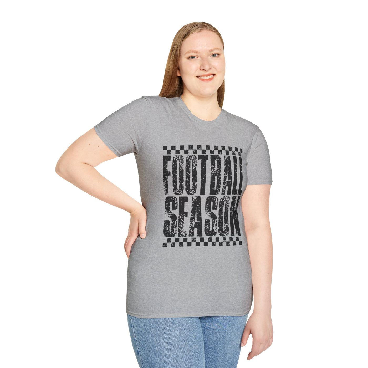 Game day outfit idea with Football Season shirt