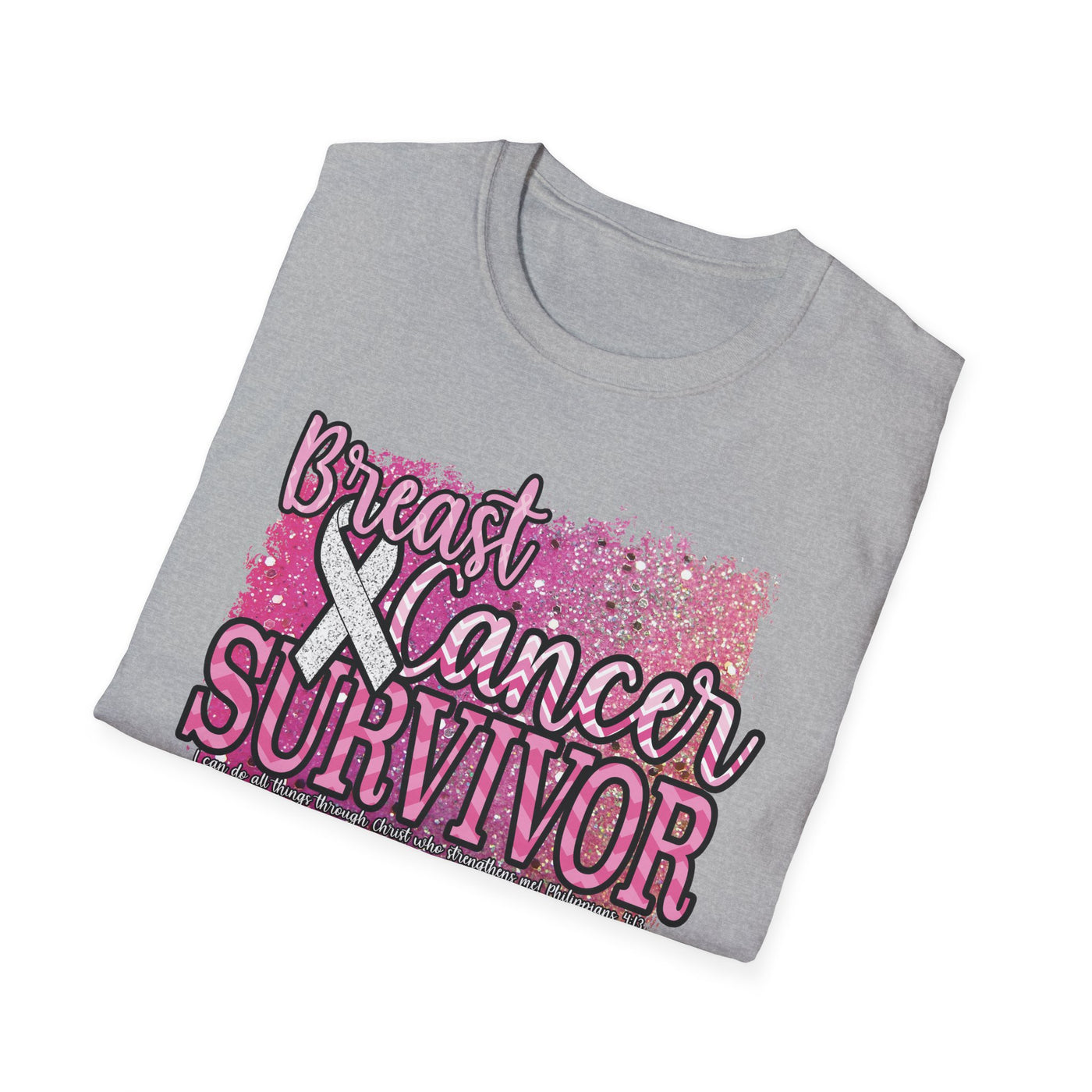Empowered Survivor | Breast Cancer Awareness T-shirt for Women