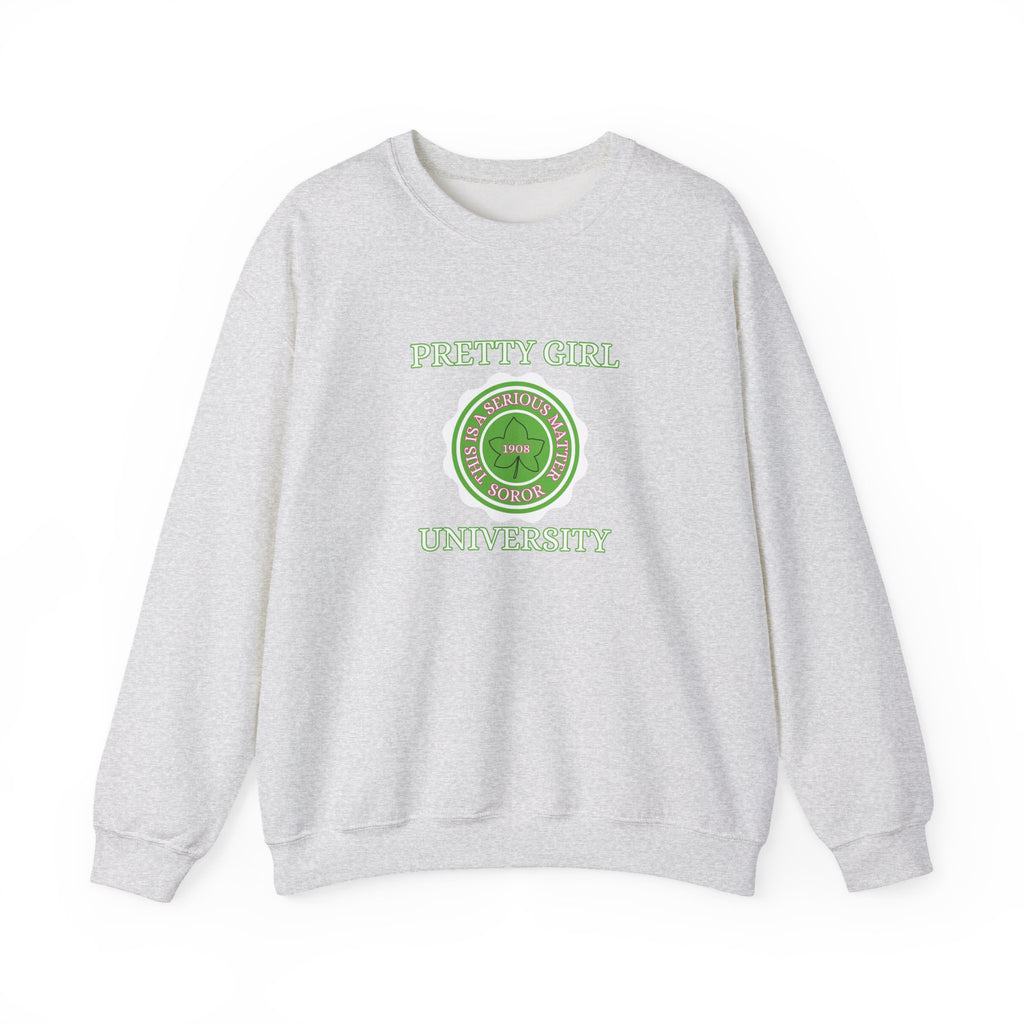 Pretty Girl University Sweatshirt | Elegant Sorority-Inspired Fall Fashion