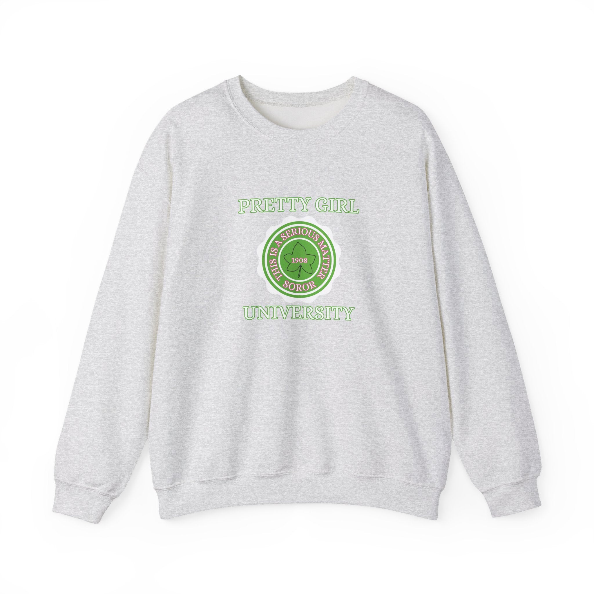 Pretty Girl University Sweatshirt | Elegant Sorority-Inspired Fall Fashion