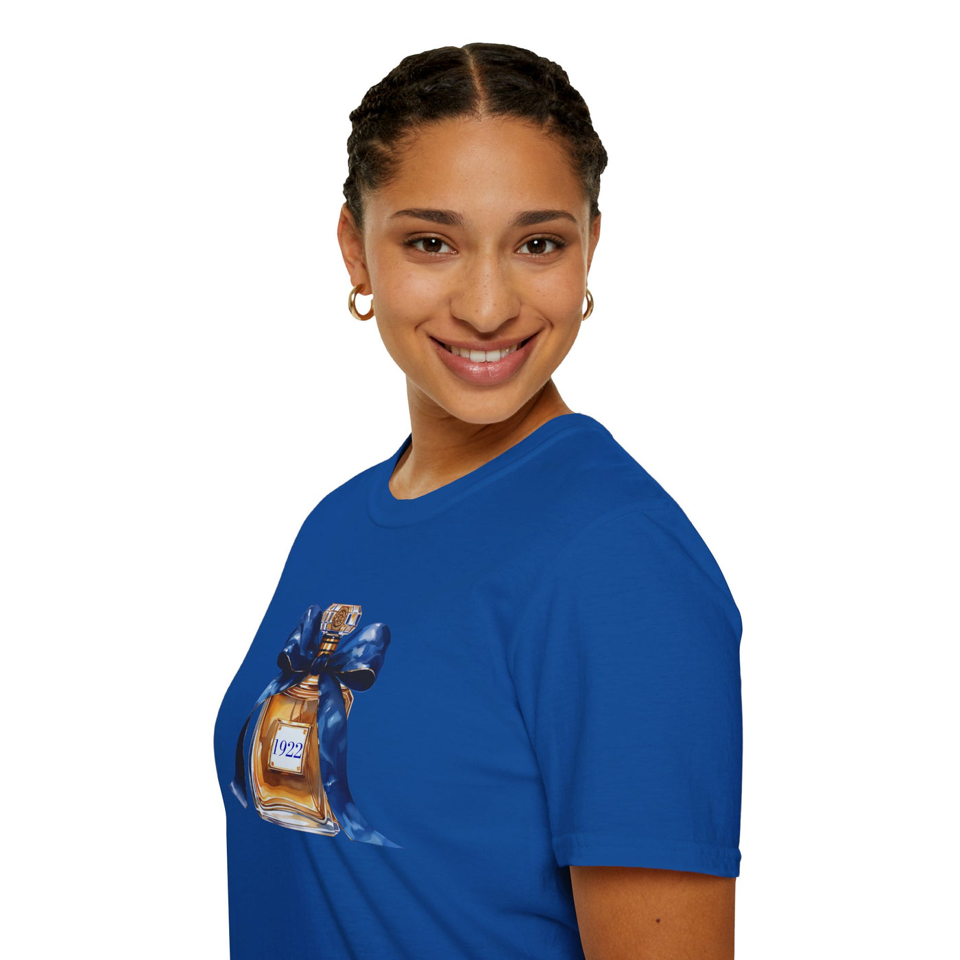 1922 Inspired Perfume Bottle T-Shirt | Elegant Sorority-Inspired Tee for Everyday Style
