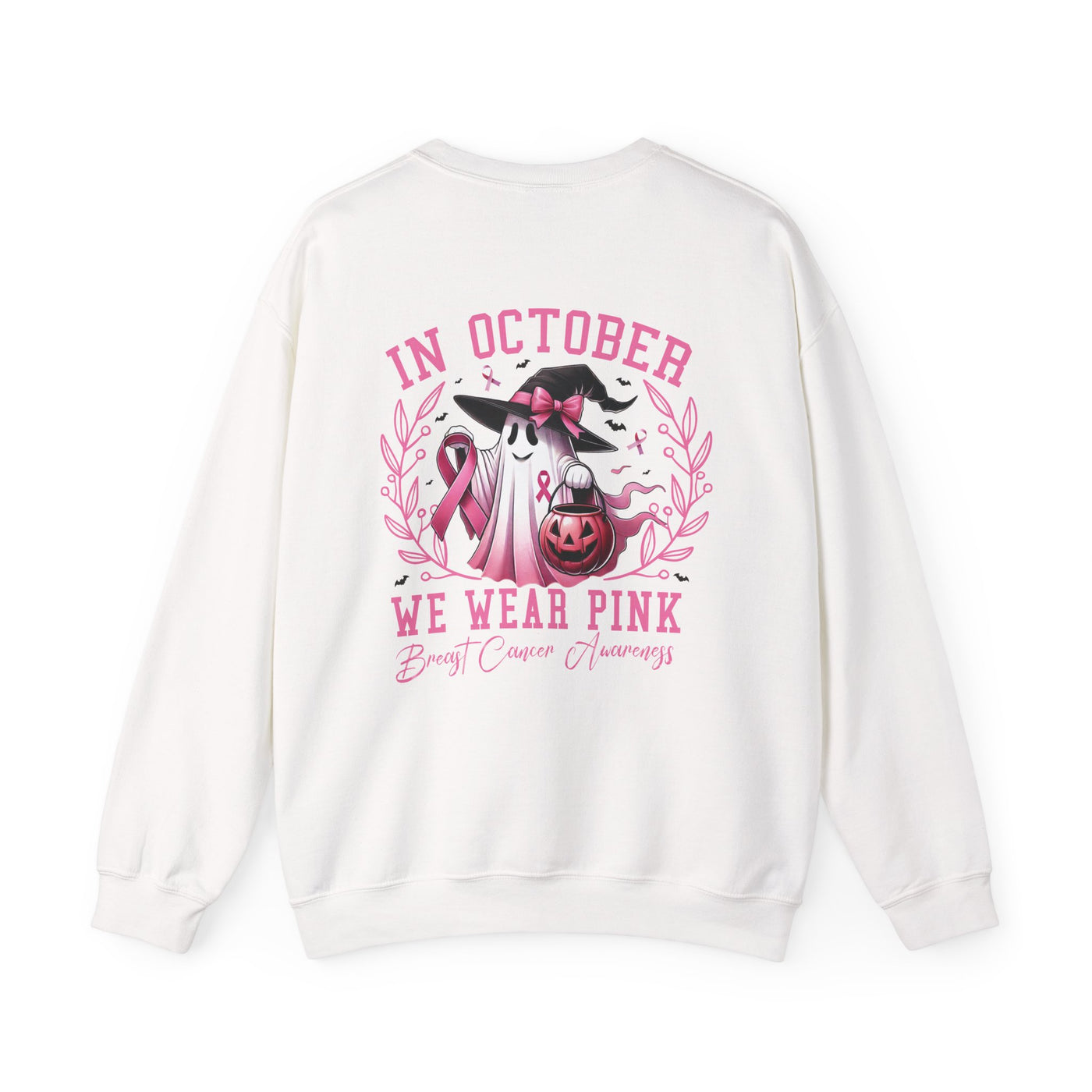Breast Cancer Awareness Halloween Sweatshirt