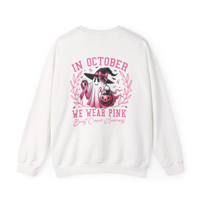 Breast Cancer Awareness Halloween Sweatshirt
