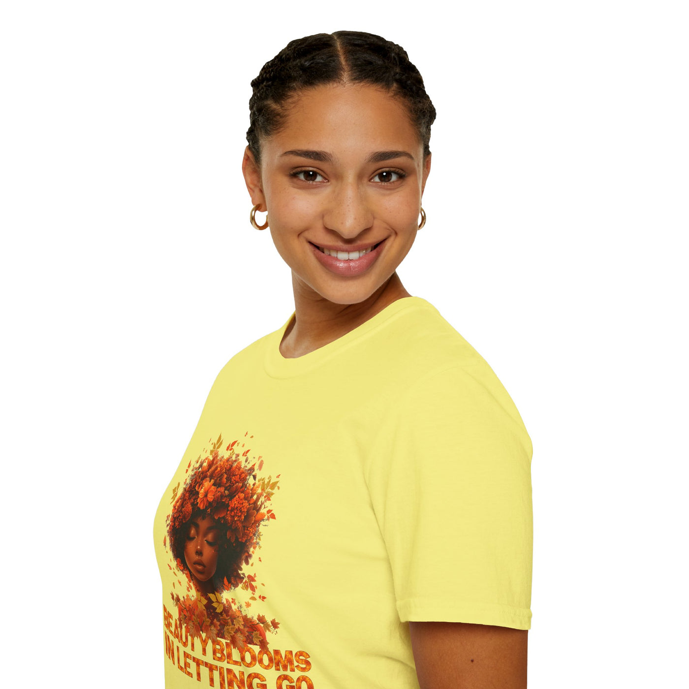 🍂 Beauty Blooms in Letting Go Fall-Inspired T-Shirt – Embrace the Season