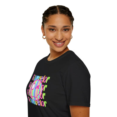 Winking Counselor Tee – Bright, Fun, & Full of Positive Vibes for School Counselors! 😊✨
