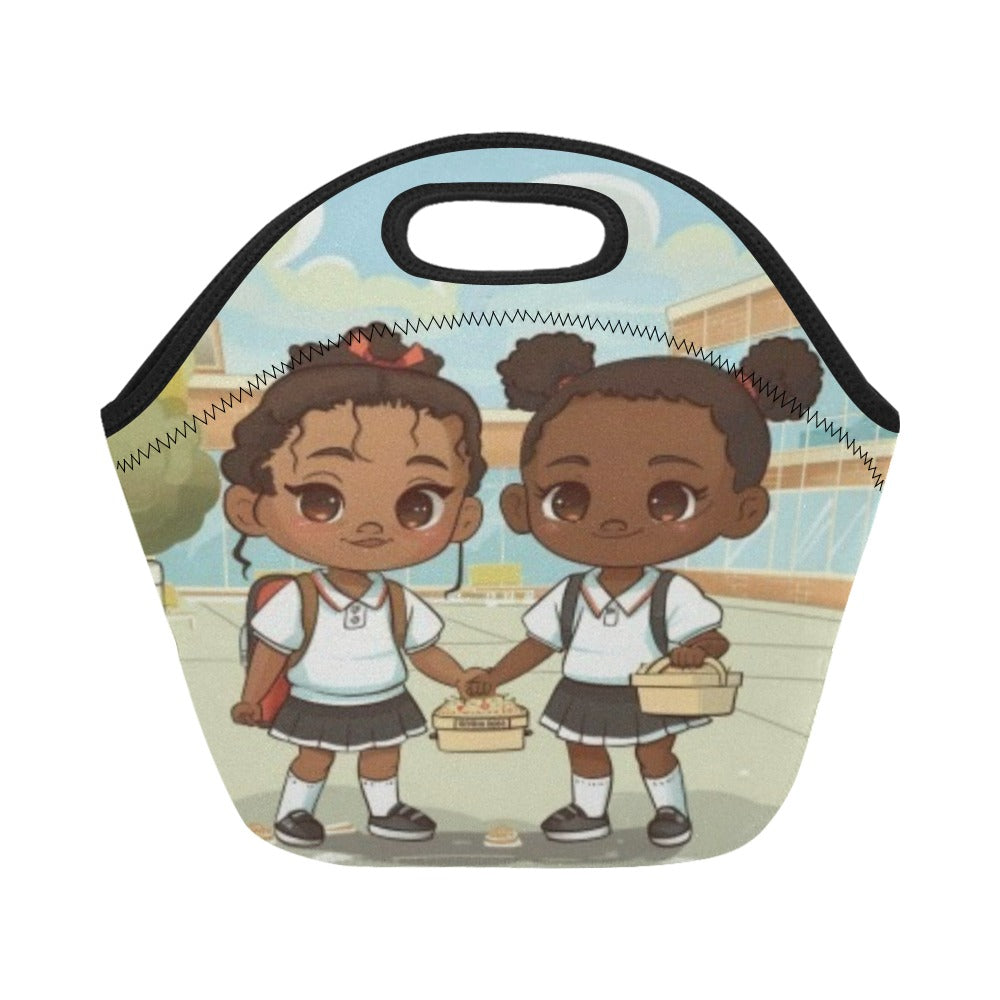 Custom Kids’ Lunchbox – Personalized Back-to-School Essential for Stylish Snack Time Neoprene Lunch Bag/Small
