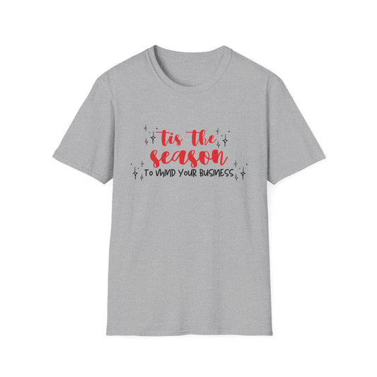 Holiday Season Unisex Softstyle T-Shirt: Casual Comfort Statement Tee