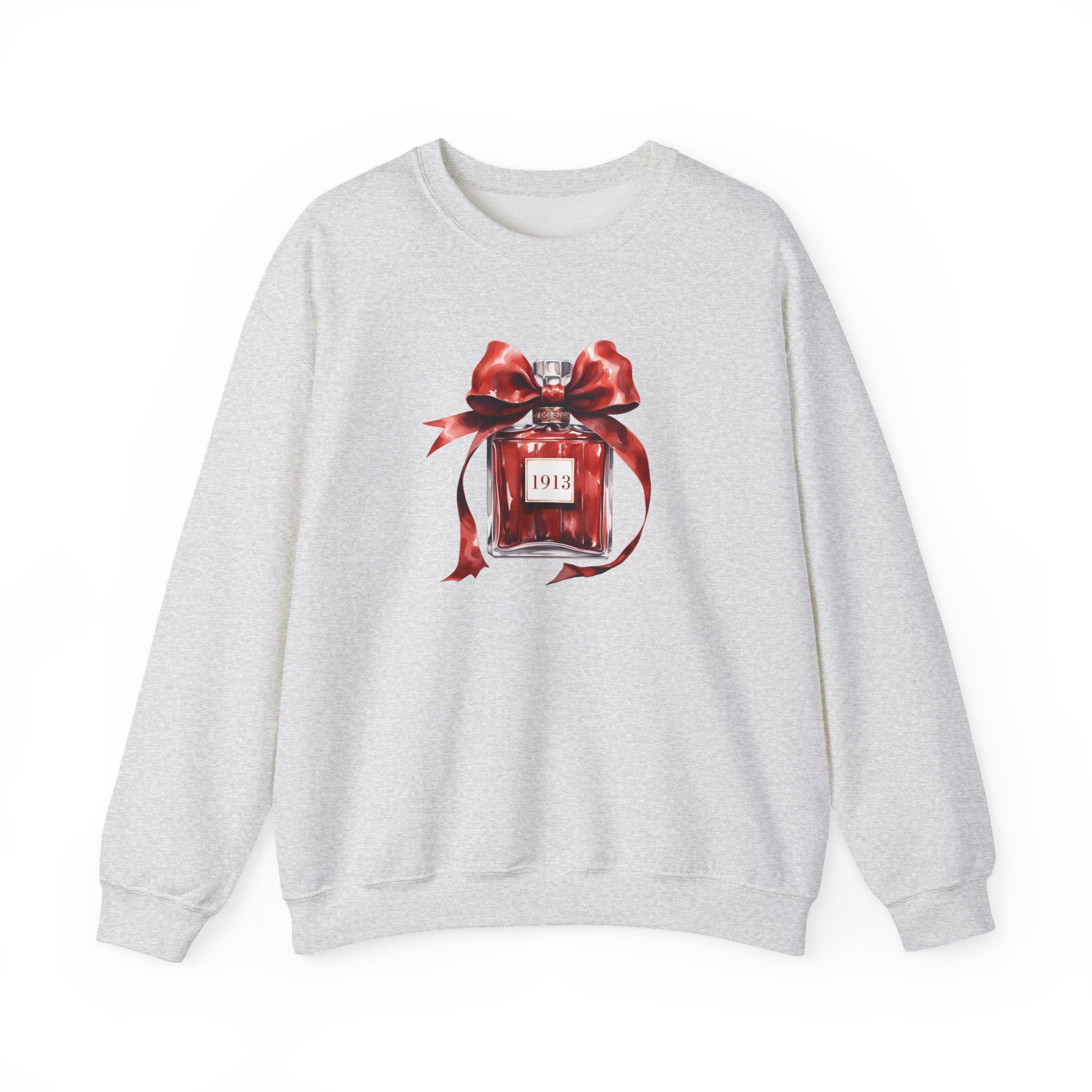 1913 Inspired Perfume Bottle Sweatshirt | Bold, Elegant Sorority-Inspired Style