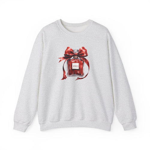 1913 Inspired Perfume Bottle Sweatshirt | Bold, Elegant Sorority-Inspired Style