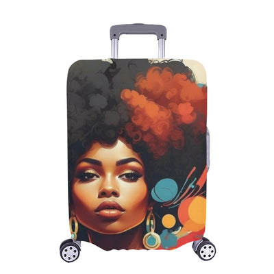 Custom Luggage Cover – Custom Photo Suitcase Protector for Travelers & College Move‑In