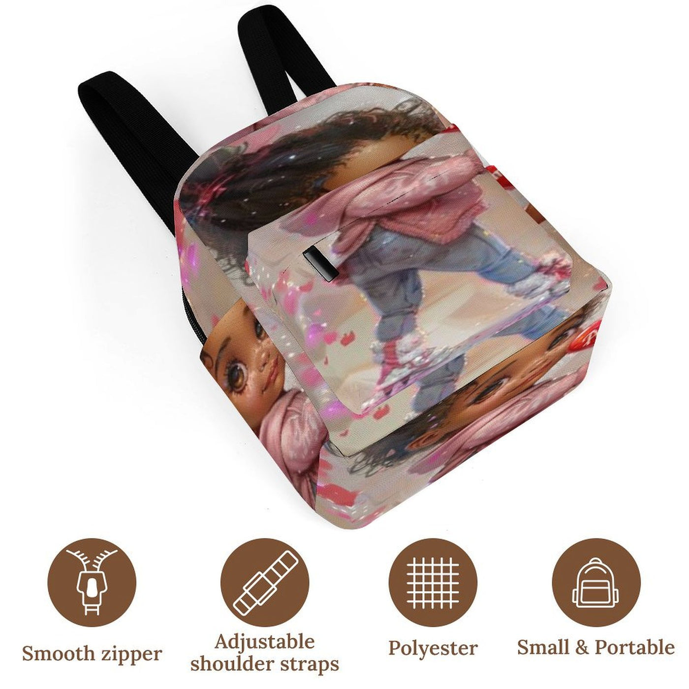 🎀 Custom Mini Backpack – Adorable & Stylish for Little Trendsetters 💖✨