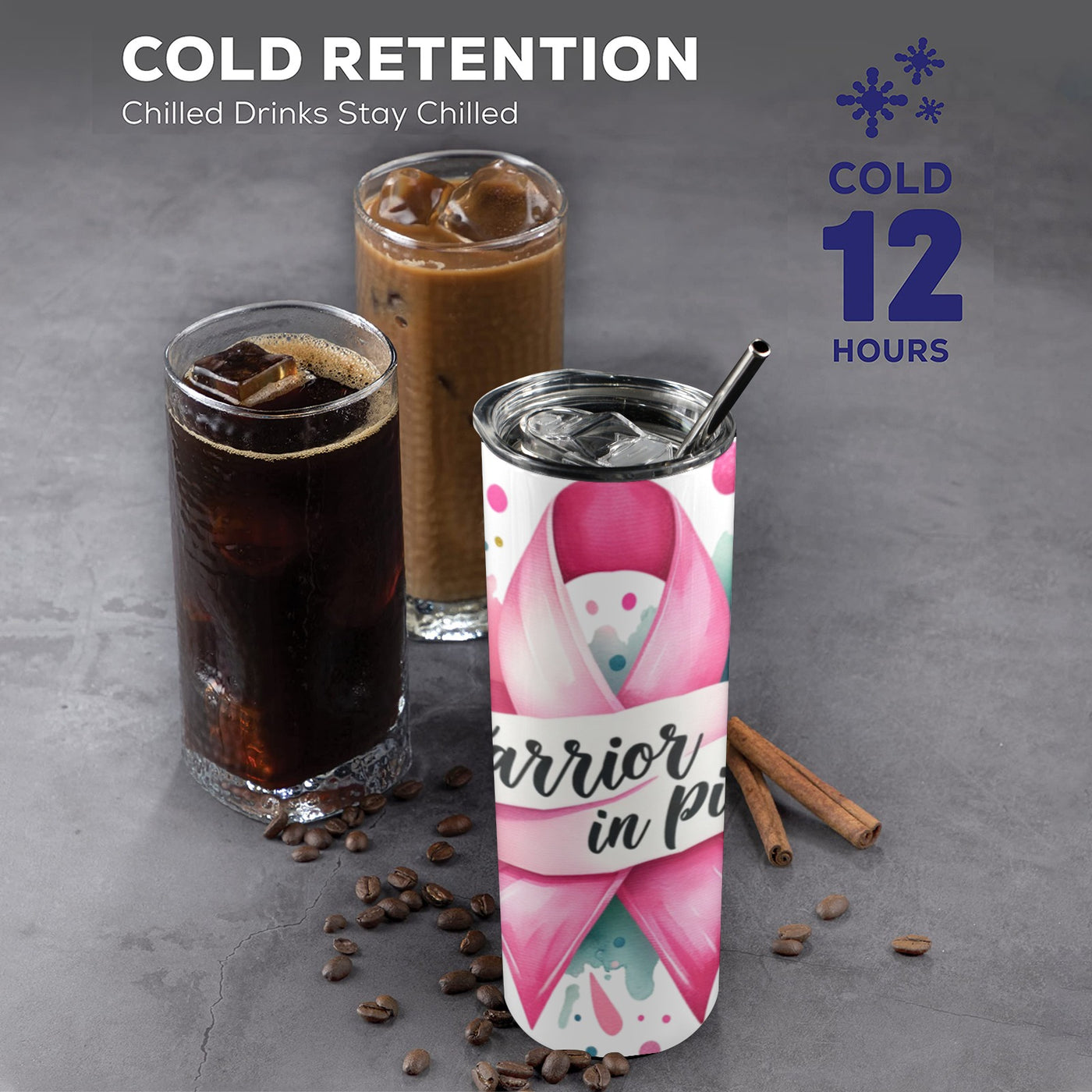 20oz Breast Cancer Awareness Tumbler