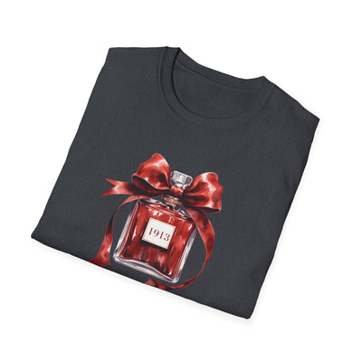 1913 Inspired Perfume Bottle T-Shirt | Chic Sorority-Inspired Tee for Everyday Confidence