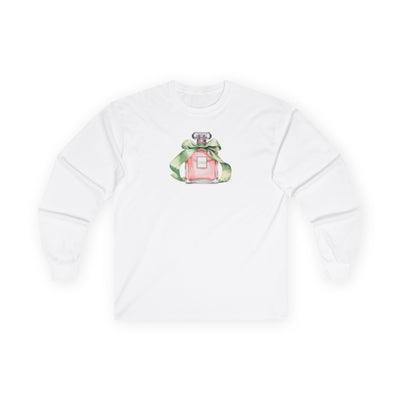 "Pretty & Polished" AKA-Inspired Perfume Bottle Long Sleeved T-Shirt – Divine 1908 Style