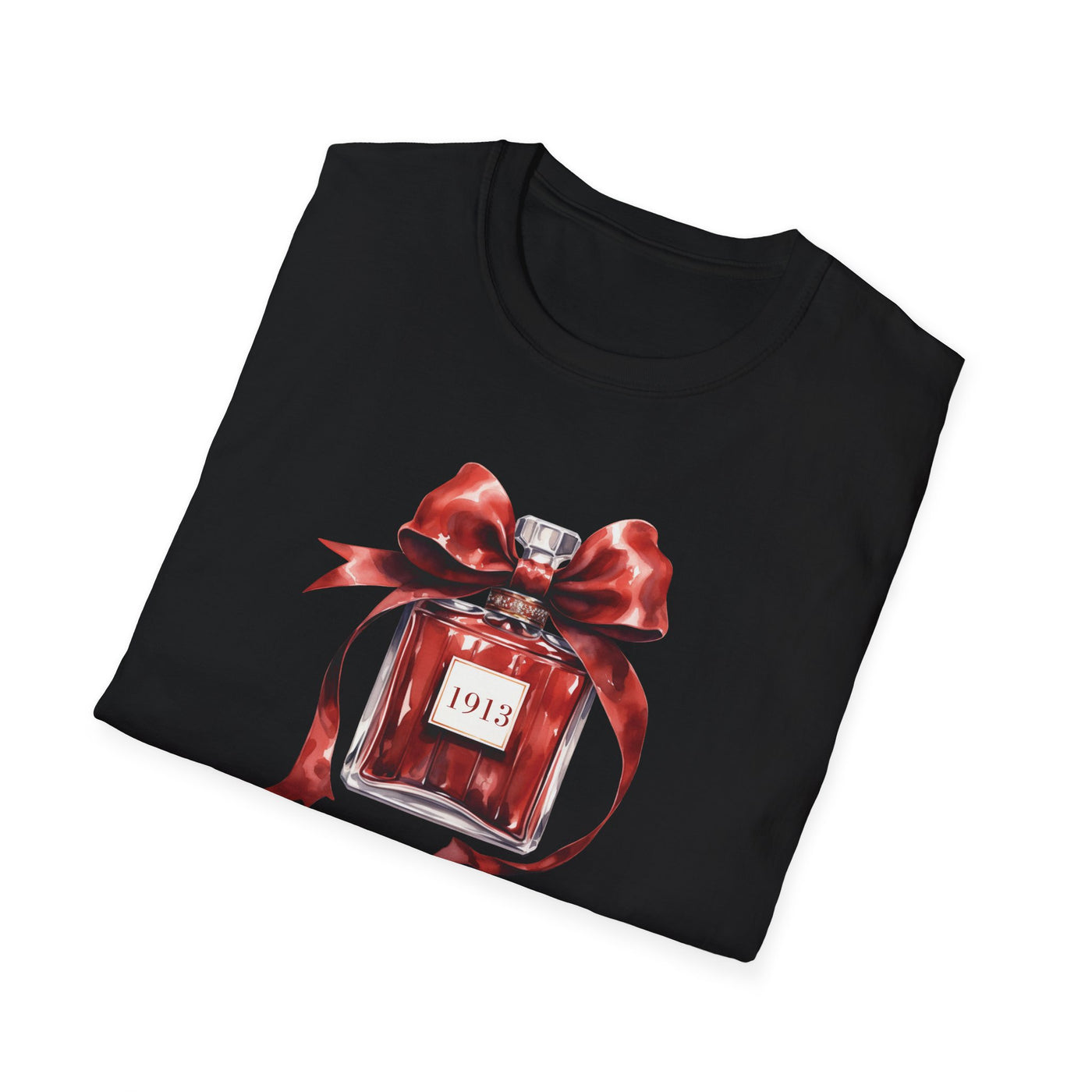 1913 Inspired Perfume Bottle T-Shirt | Chic Sorority-Inspired Tee for Everyday Confidence