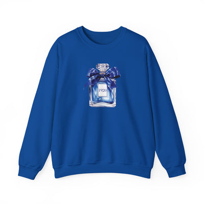 1920 Inspired Perfume Bottle Sweatshirt | Elegant Sorority-Inspired Fashion