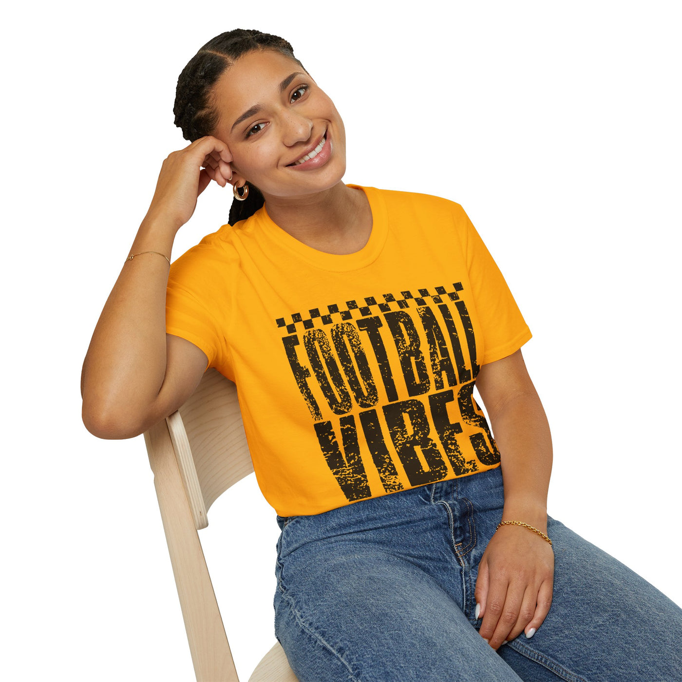 Game day outfit idea with Football Season shirt