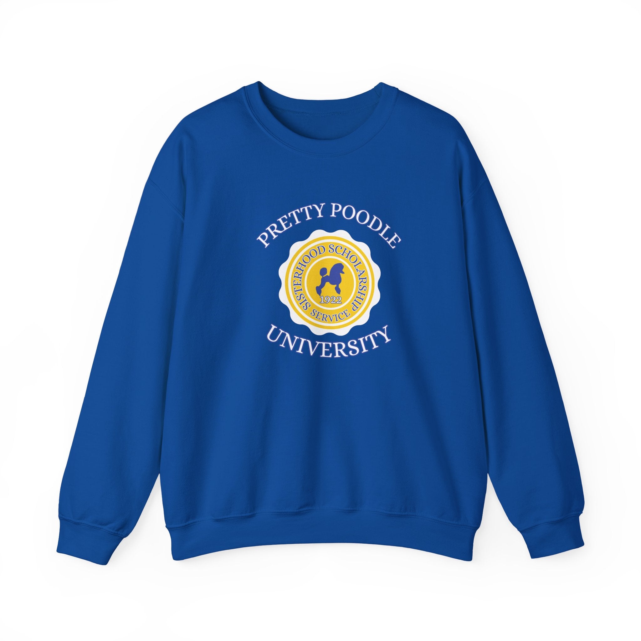 Pretty Poodle University Sweatshirt | Bold Sorority-Inspired Fall Fashion