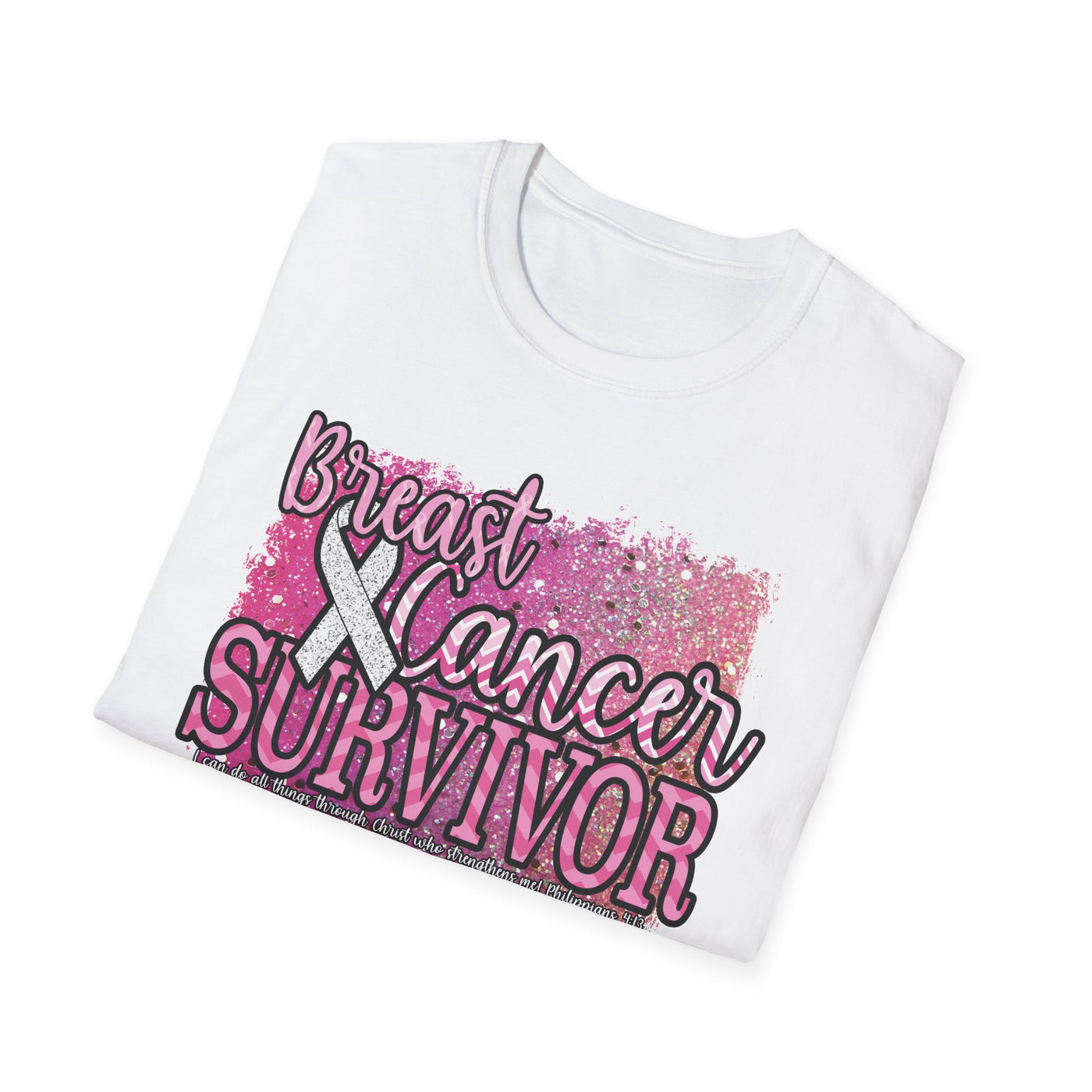 Empowered Survivor | Breast Cancer Awareness T-shirt for Women