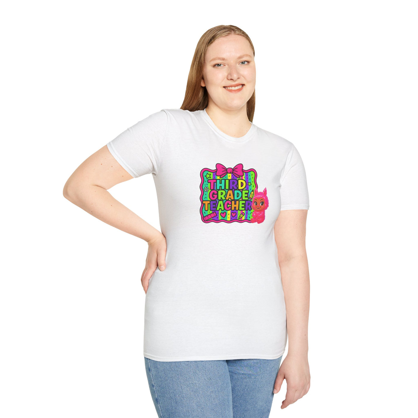 3rd Grade Teacher Tee – Vibrant Back to School Shirt for Educators