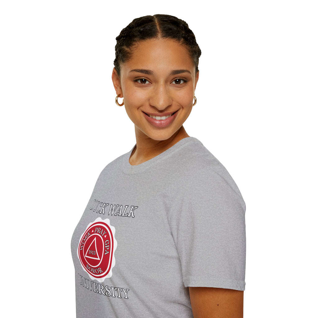 Duck Walk University T-Shirt | Stylish Sorority-Inspired Tee for Everyday Power