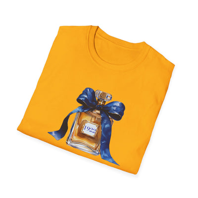 1922 Inspired Perfume Bottle T-Shirt | Elegant Sorority-Inspired Tee for Everyday Style