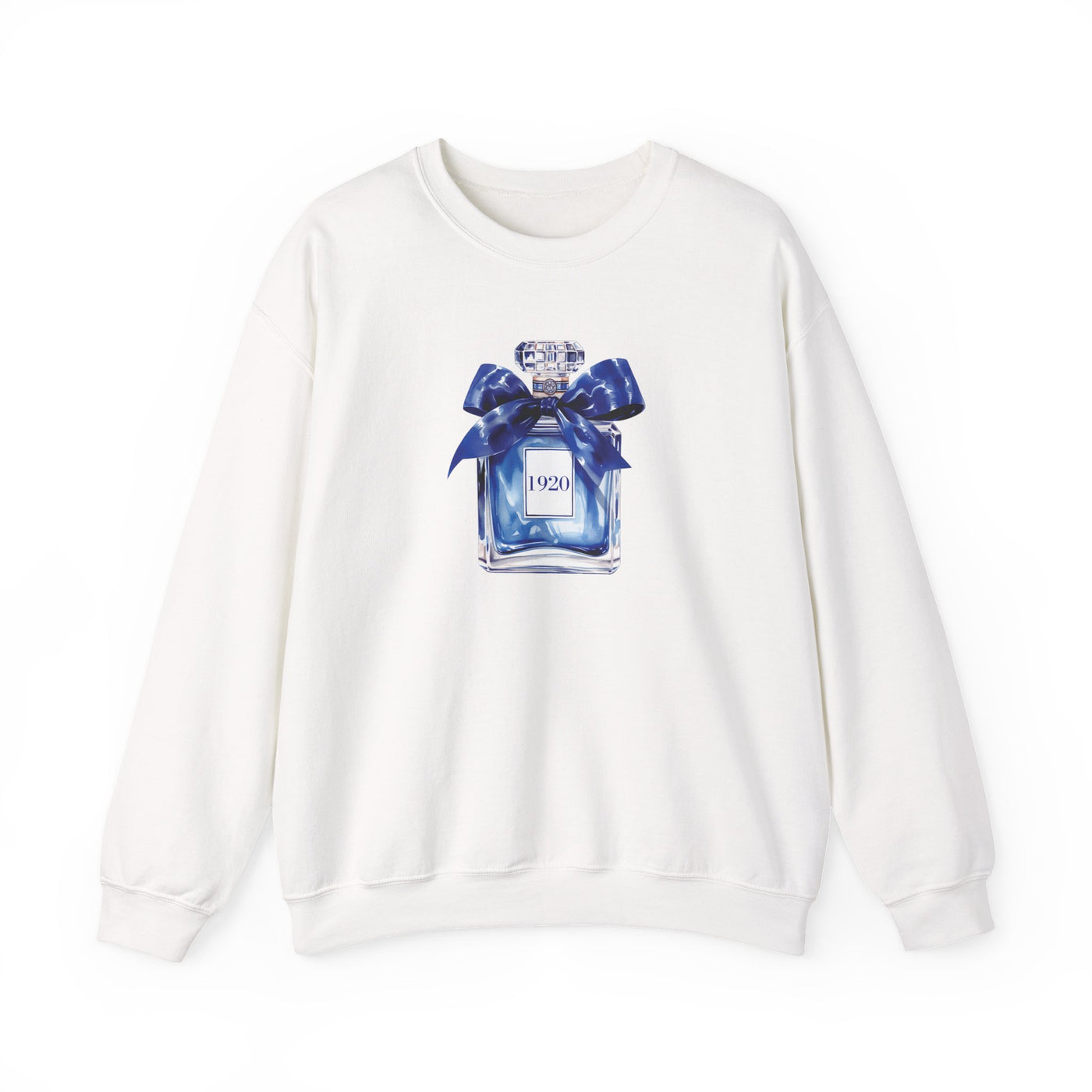 1920 Inspired Perfume Bottle Sweatshirt | Elegant Sorority-Inspired Fashion