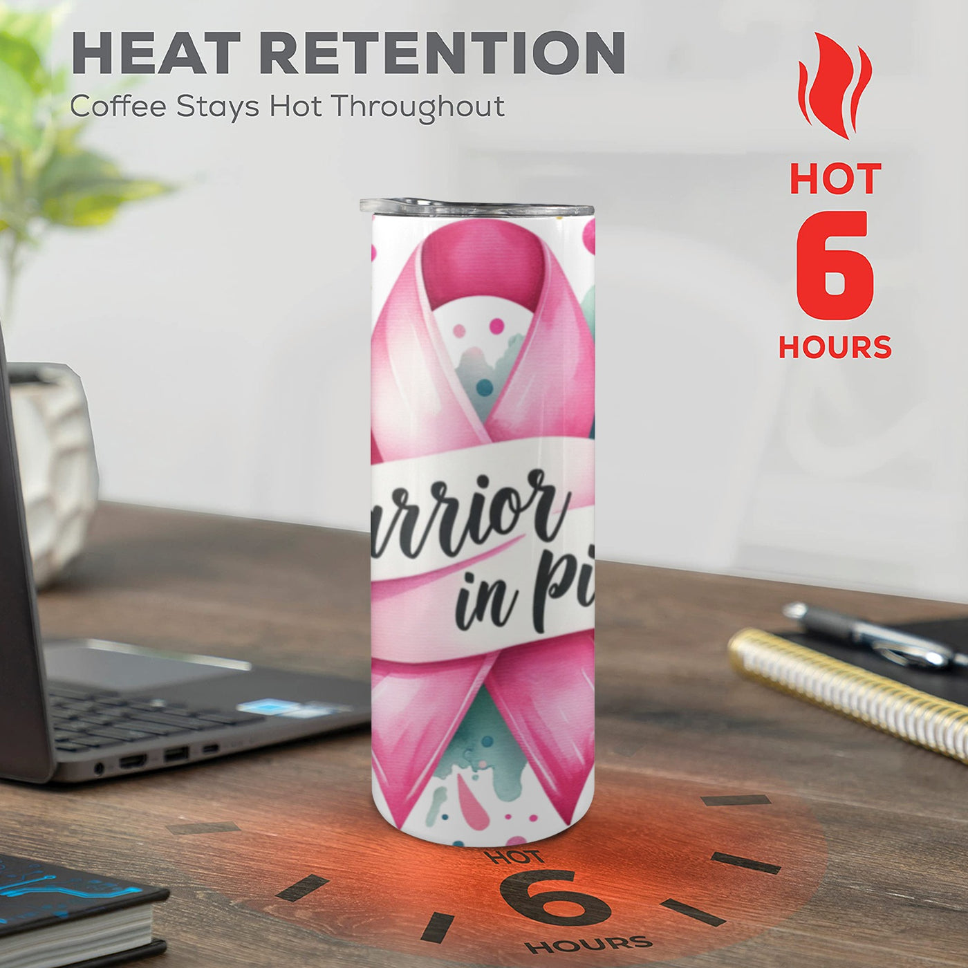 20oz Breast Cancer Awareness Tumbler