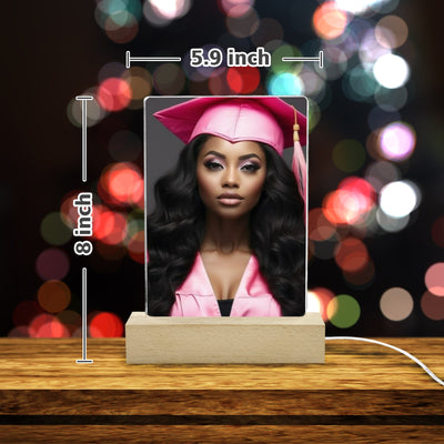 ✨ Custom LED Acrylic Photo Light – Illuminate Your Memories in Style!