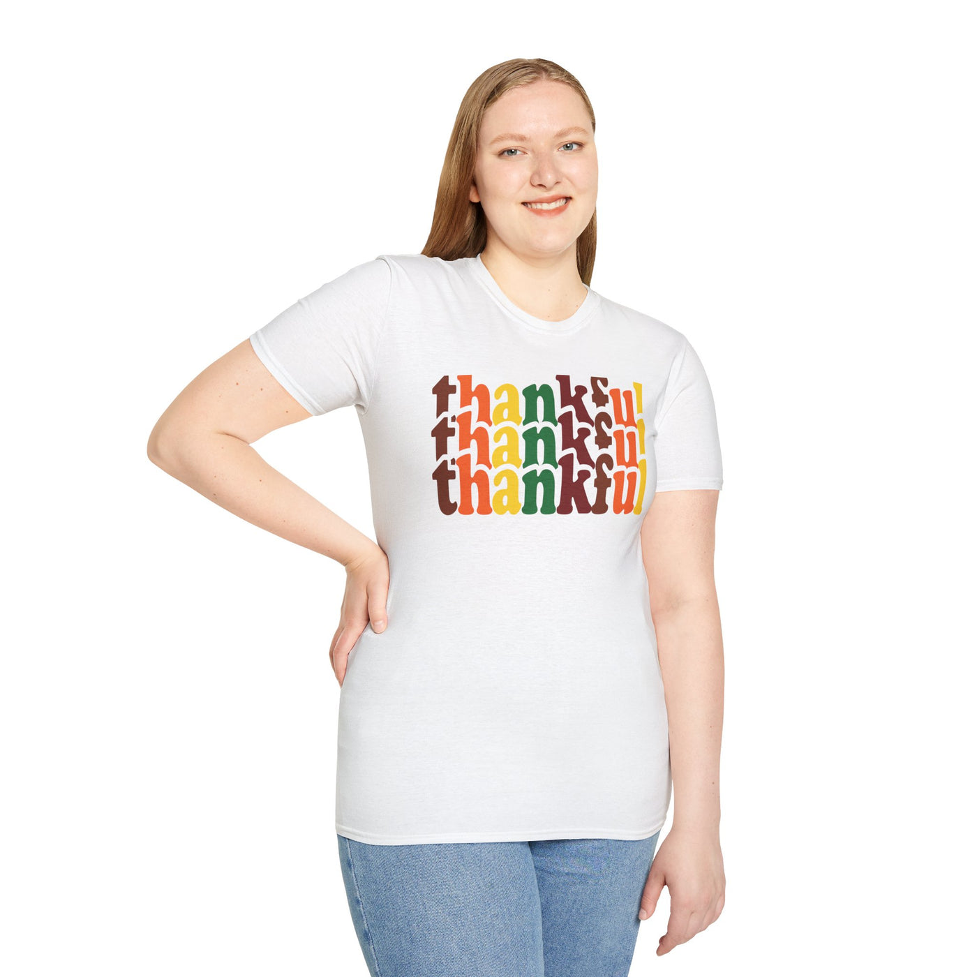 Thankful Vibes Tee – Celebrate Gratitude in Style